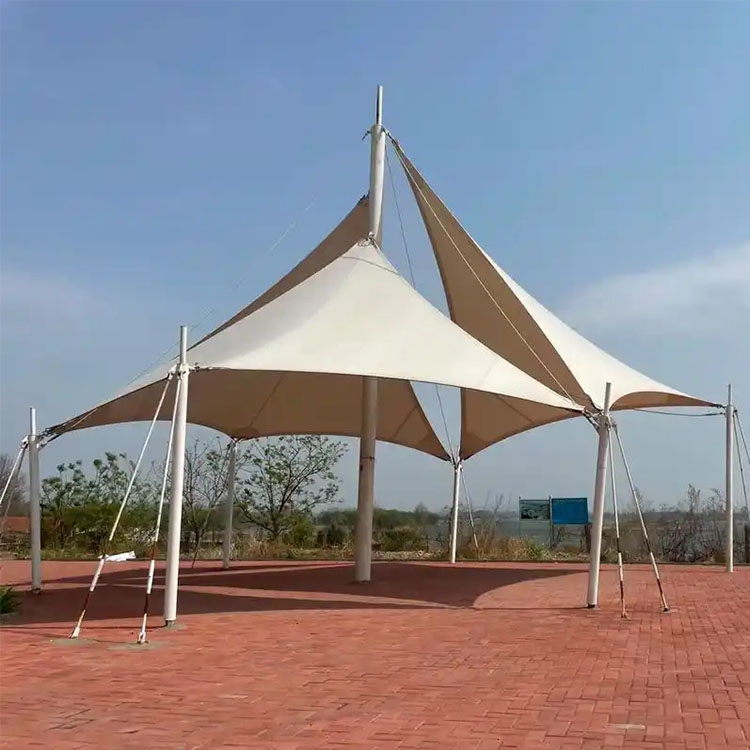 麦盖提县膜结构景观棚