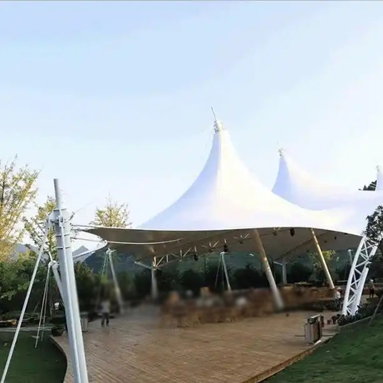 麦盖提县膜结构景观棚