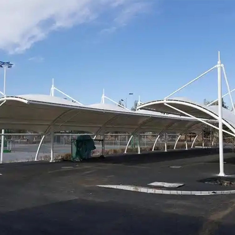 麦盖提县膜结构电动车棚