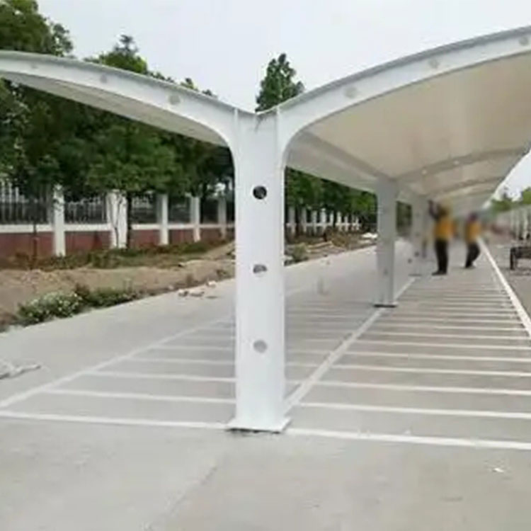 麦盖提县膜结构电动车棚