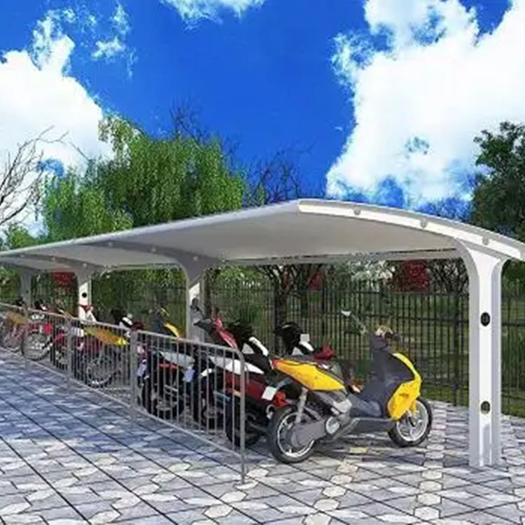 麦盖提县膜结构电动车棚